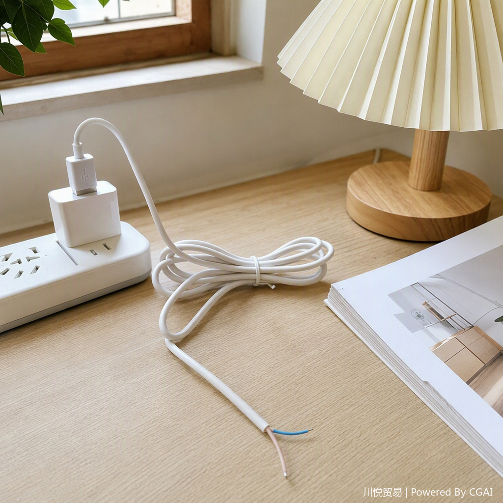 Высококачественная белая линия подзарядки USB совместима с многопрочным быстрым синхронизированием данных details Picture