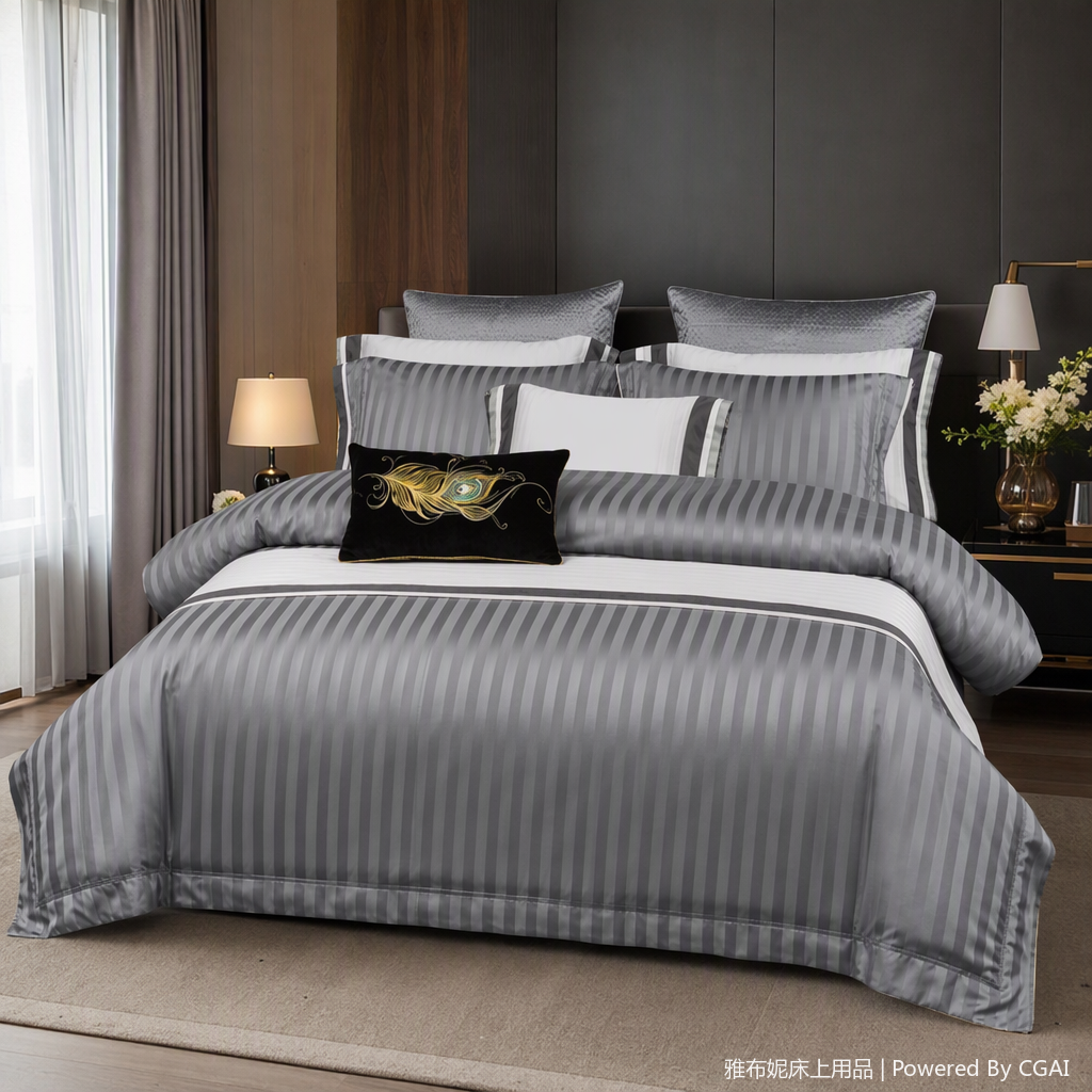 Wedding bedding set, wedding bedroom bedspread four-piece set, wedding home textiles, wedding supplies, wedding room decoration, bedding, wedding gifts Specification image