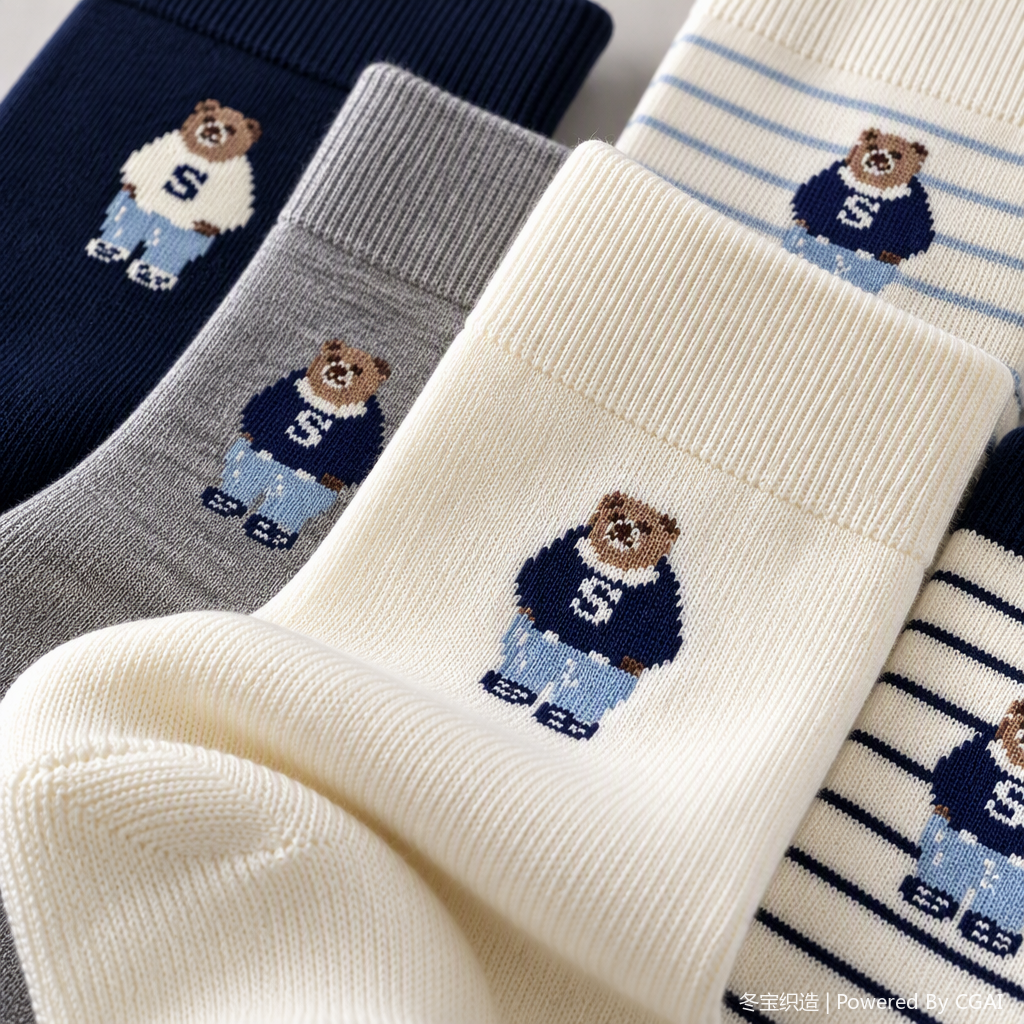 Moda casual hombre calcetines azul marino gris leche blanco azul rayas patchwork rayas cómodo transpirable calcetines deportivos Application Scenario