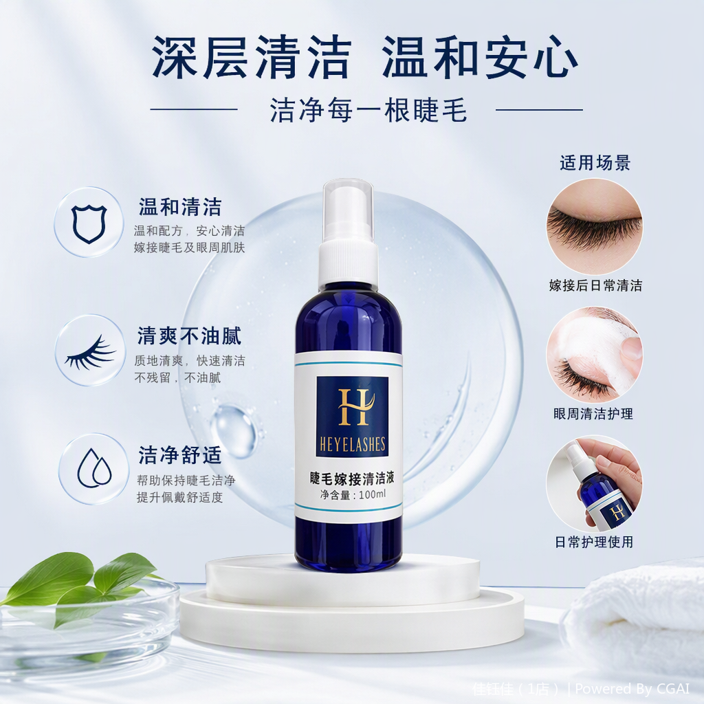 Professional eyelash gel, long-lasting adhesion, quick drying, non-irritating, beauty care and makeup tool accessories details Picture