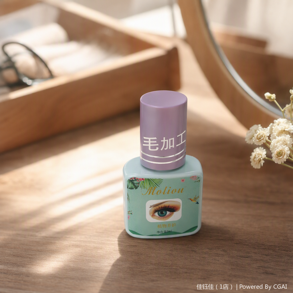 Adhesivo ciliar profesional adhesivo duradero sin irritación herramienta de belleza secado rápido pegamento natural de pestañas densas details Picture