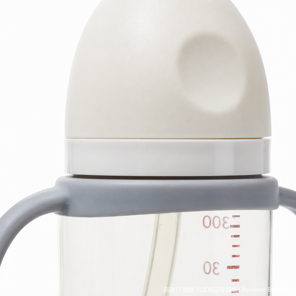 【OSEO】26Q4#N1075-2 White baby bottle with handle, infant and toddler shaking grandma bottle accessory, safe and durable Application Scenario