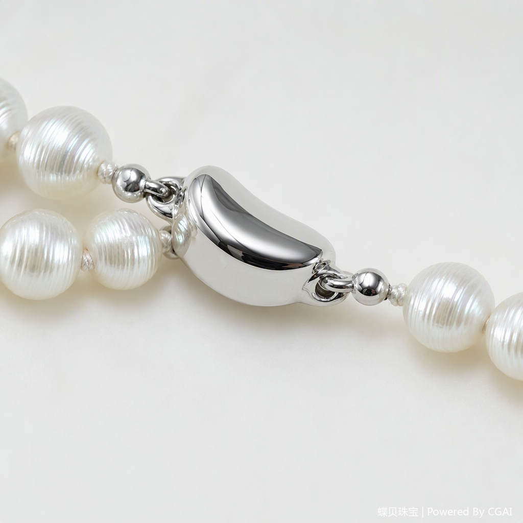 Elegant, pure and natural freshwater pearl necklace, simple and stylish for women, a perfect gift Application Scenario