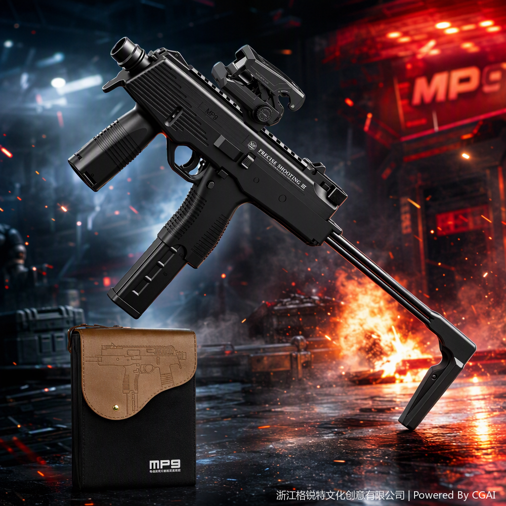 Lebang 5652 MP94 Electric dual-mode Gel Ball Ejection Model gun Specification image