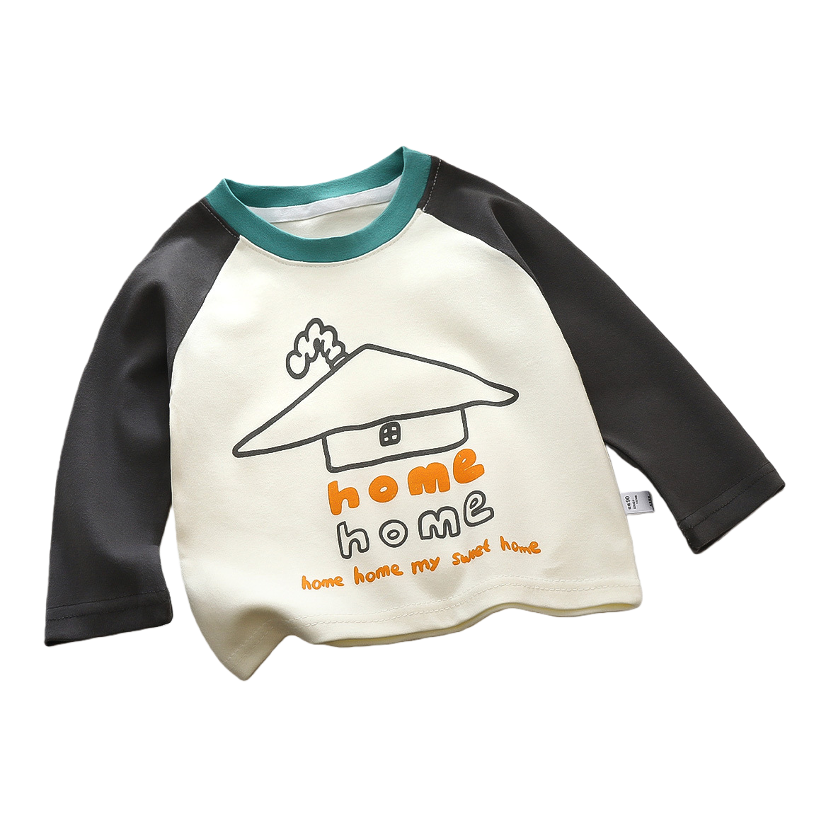 Children's pure cotton cartoon printed short-sleeved T-shirt, new spring and summer style baby children's clothing, casual and versatile children's top details Picture