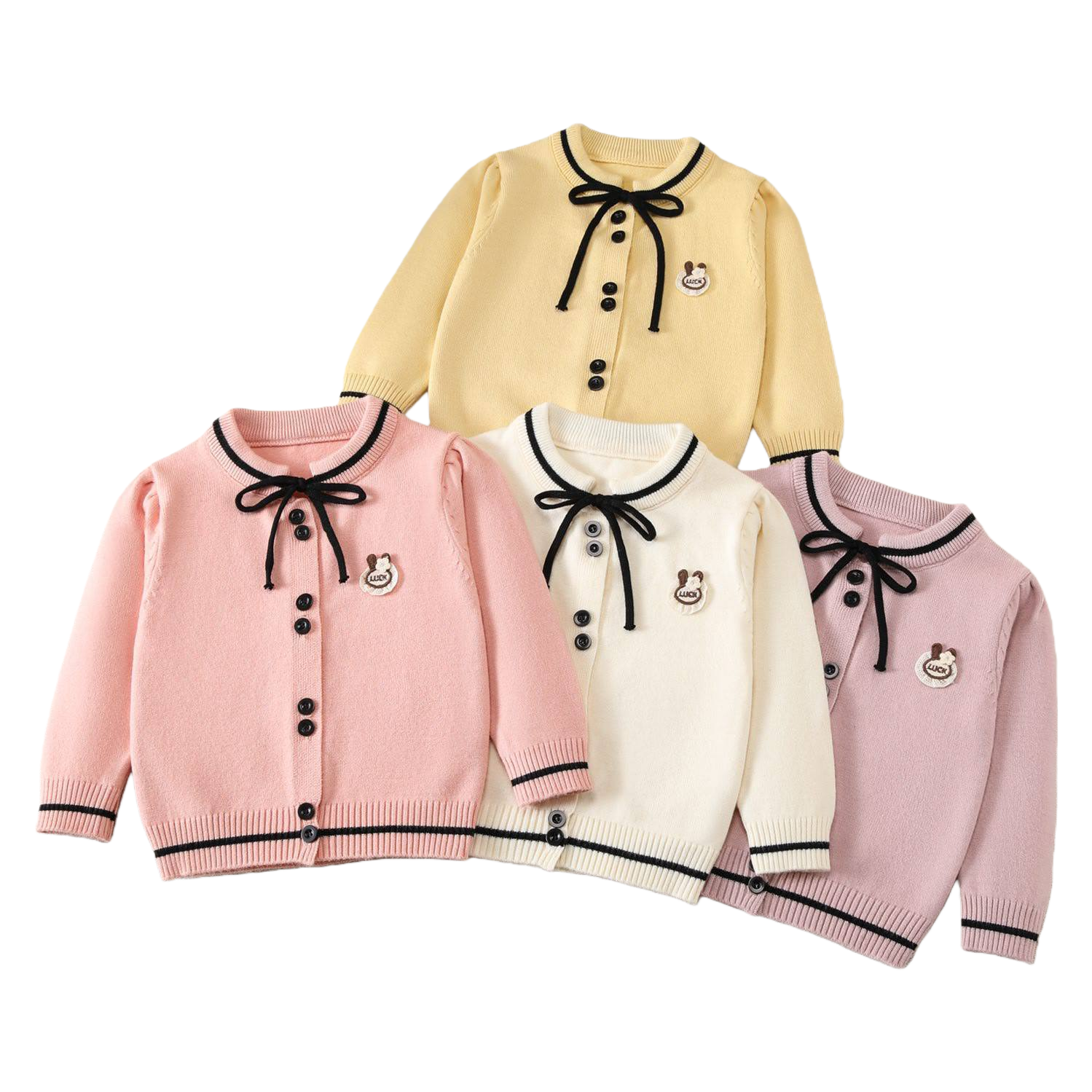 Niños primavera/otoño jersey bebé bebé algodón suave y versátil niños top de punto otoño/invierno nuevo Specification image