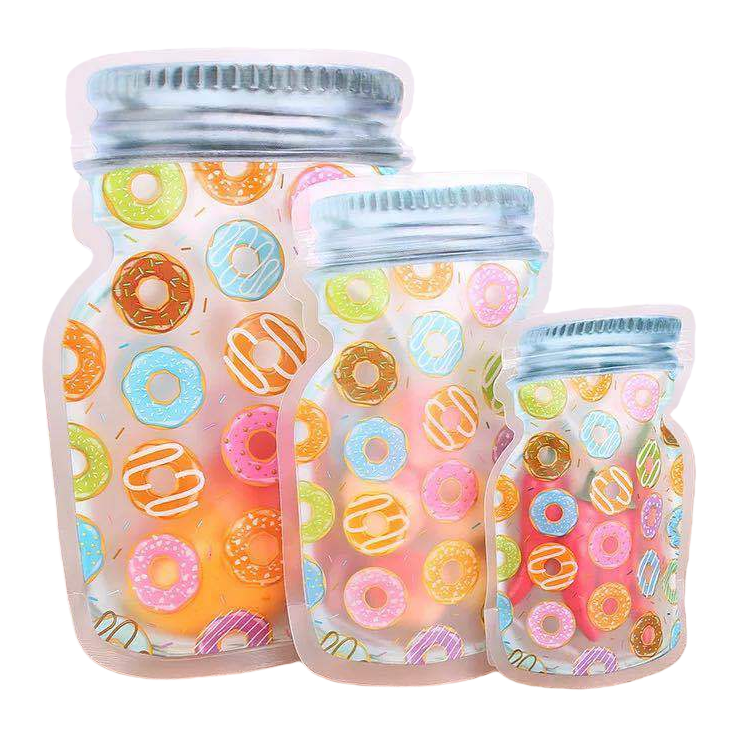 Multi-purpose transparent self-sealing plastic bags, portable packaging bags, food storage bags, family organizing bags Application Scenario