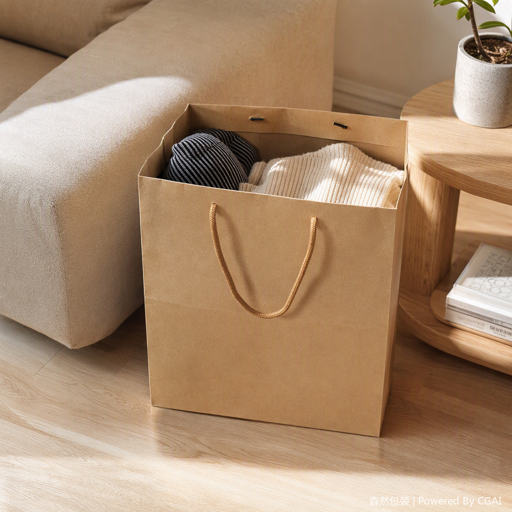 Eco-friendly non-woven fabric bags, handbags, fabric packaging bags, shopping bags, multi-purpose, durable and simple style Application Scenario