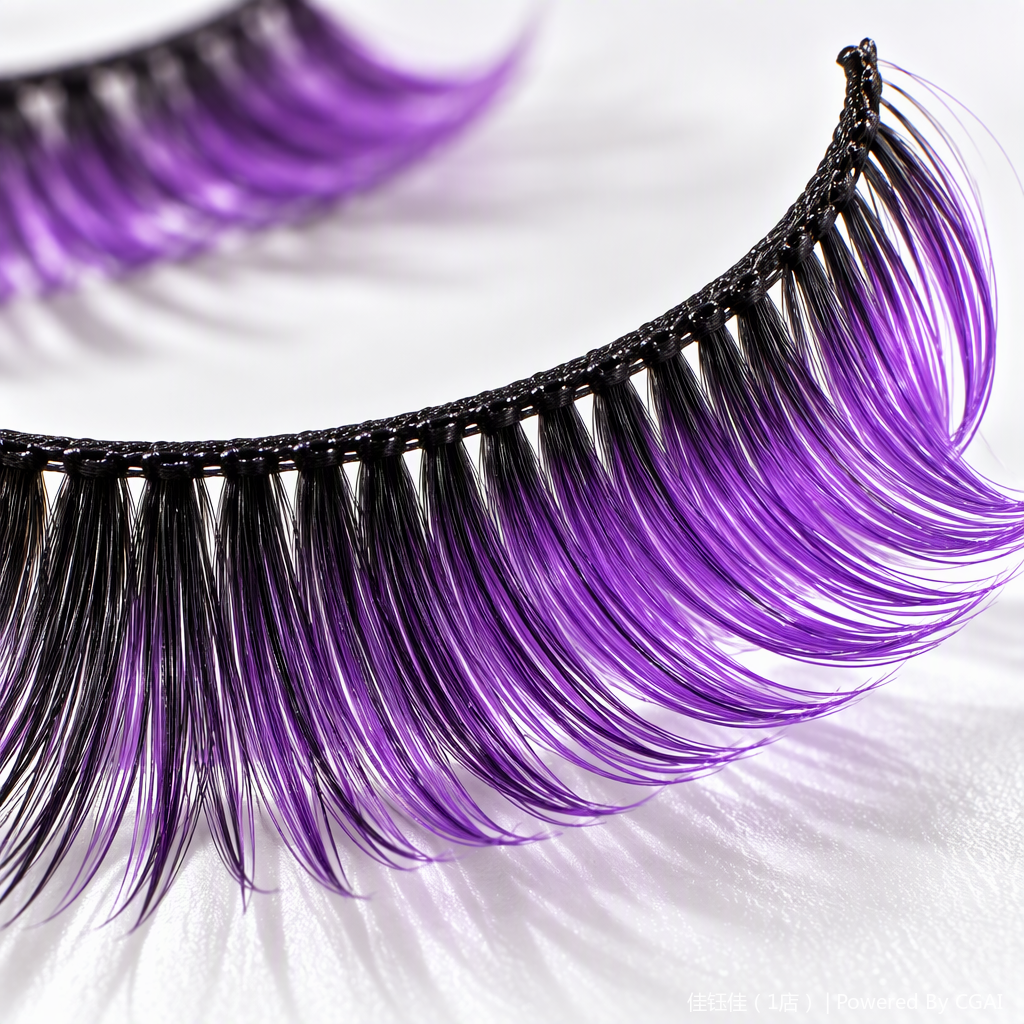 Natural and thick false eyelashes, a special beauty tool for intense makeup, long-lasting and non-fading, easy to apply Item Picture