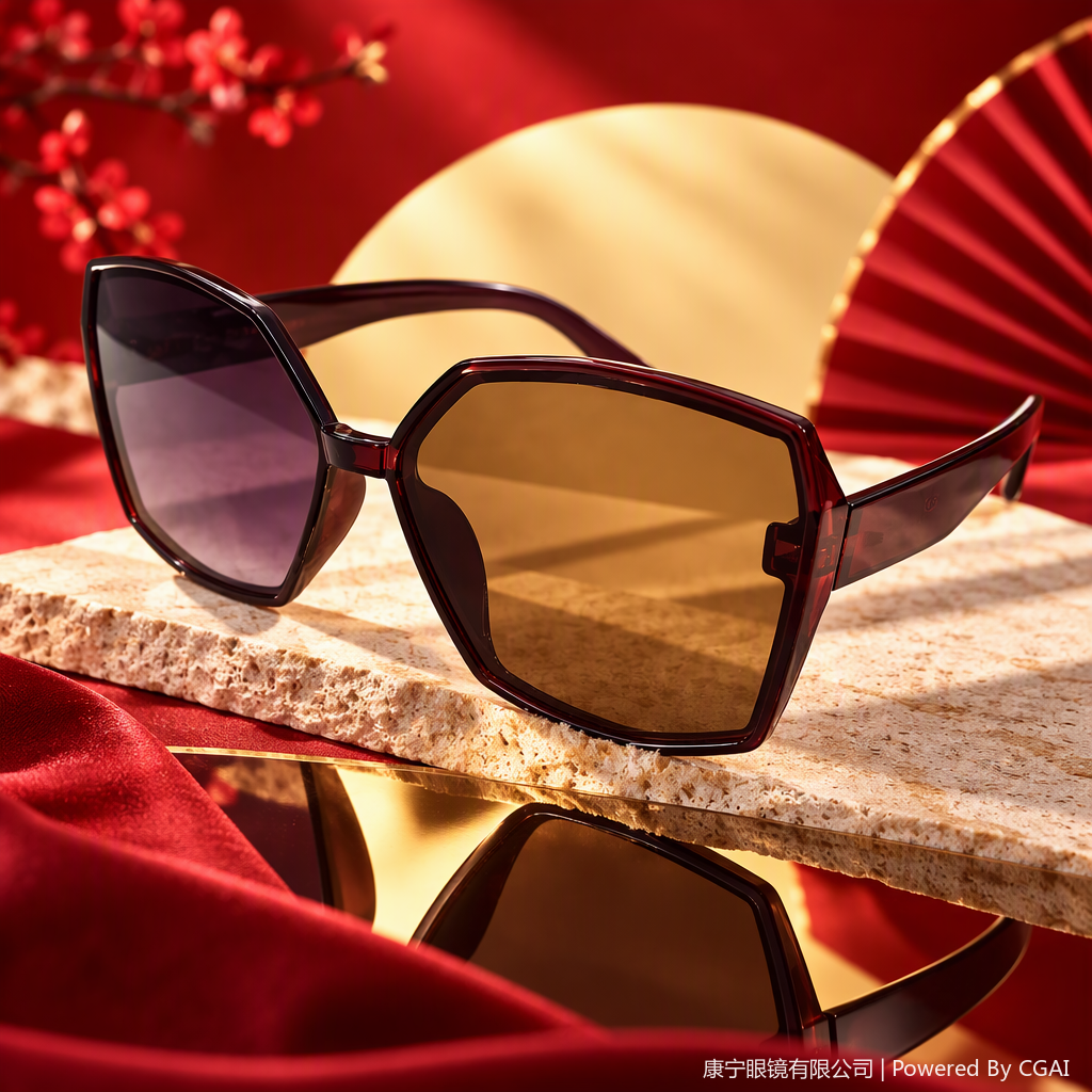 Lightweight UV-resistant sunglasses, anti-glare polarized lenses for both men and women, are essential accessories for fashionable, casual and outdoor activities details Picture