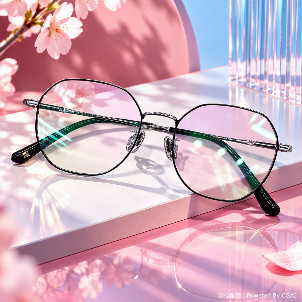 Moda light metal frame gafas unisex hd antideslumbrante montura gafas estilo tendencia