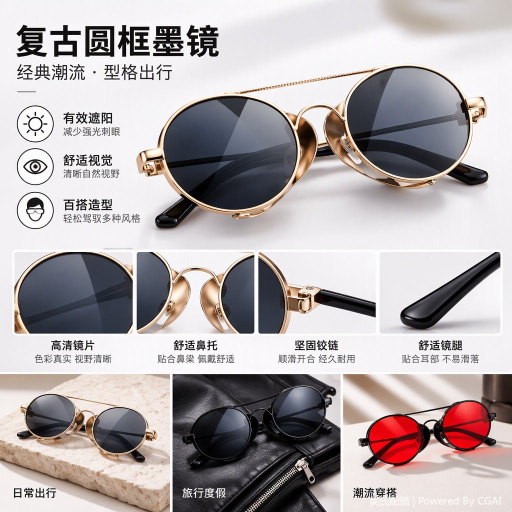 Moda gafas polarizadas hombre y mujer tendencia gafas de sol protección uv conducción gafas de sol accesorios casual
