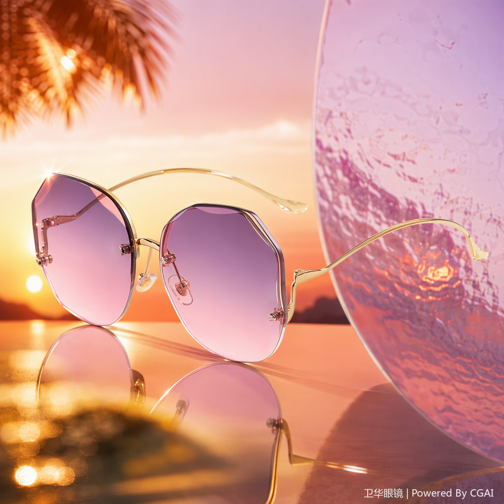 Moda gafas de sol polarizadas hombres y mujeres tendencia gafas de sol protección uv conducción gafas de sol estilo casual Application Scenario