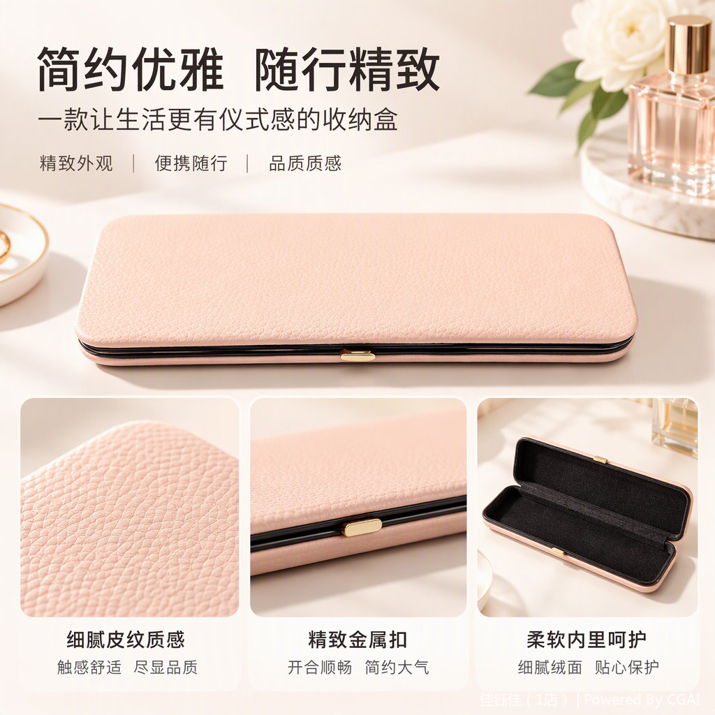 Fashionable and versatile women's wallet, genuine leather with multiple slots, large capacity, casual clutch bag, leather goods bag for women Application Scenario