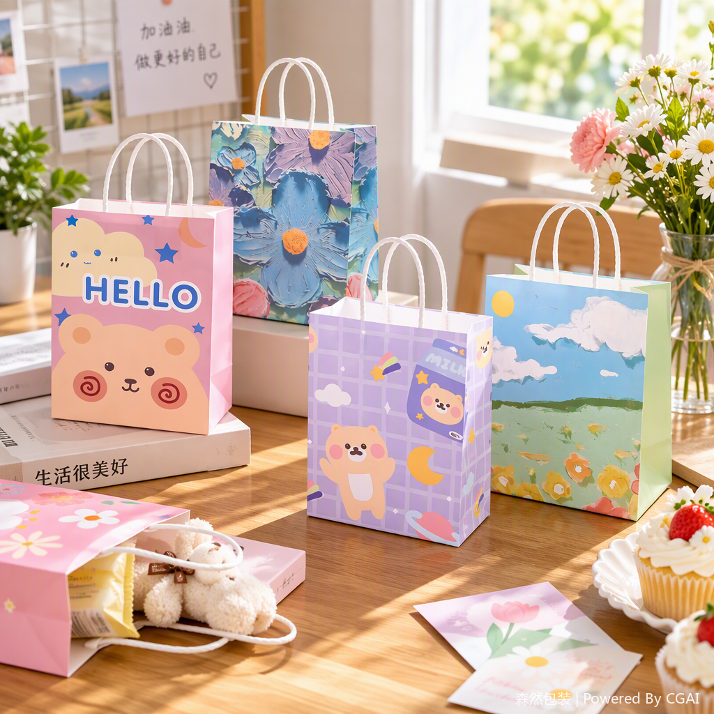 Customized eco-friendly non-woven bags, handbags, shopping bags, packaging fabric customization, multi-purpose durable and environmentally friendly materials Item Picture