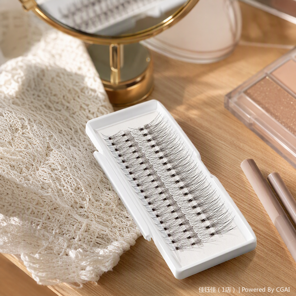 Natural denso pestañas postizas rico delgado larga duración no mareo belleza herramienta de maquillaje conjunto de pestañas postizas