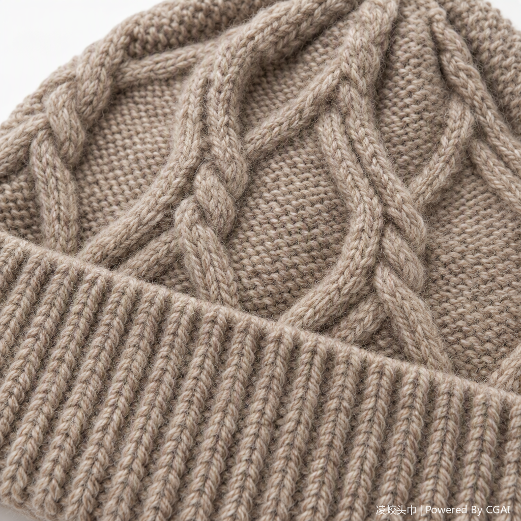 Sombrero de punto caliente otoño invierno mujeres korean versión versátil moda beige sombrero sombrero de invierno tendencia sombrero Application Scenario