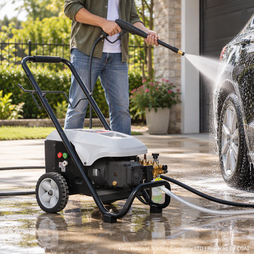 Industrial high-pressure water flow cleaning machine, commercial protective equipment, multi-functional, durable and highly efficient cleaning tool details Picture