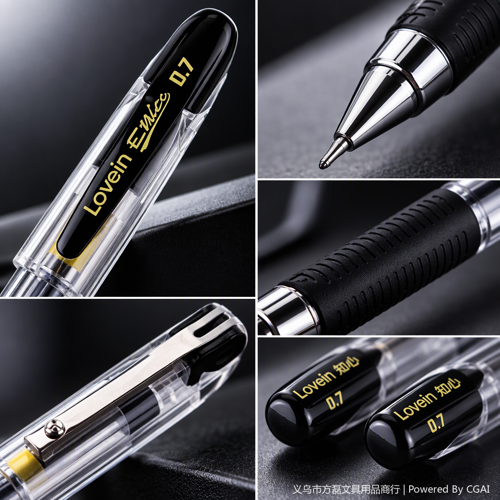 Smooth and smooth gel pen, office writing tool, business meeting signature pen, special for students Item Picture