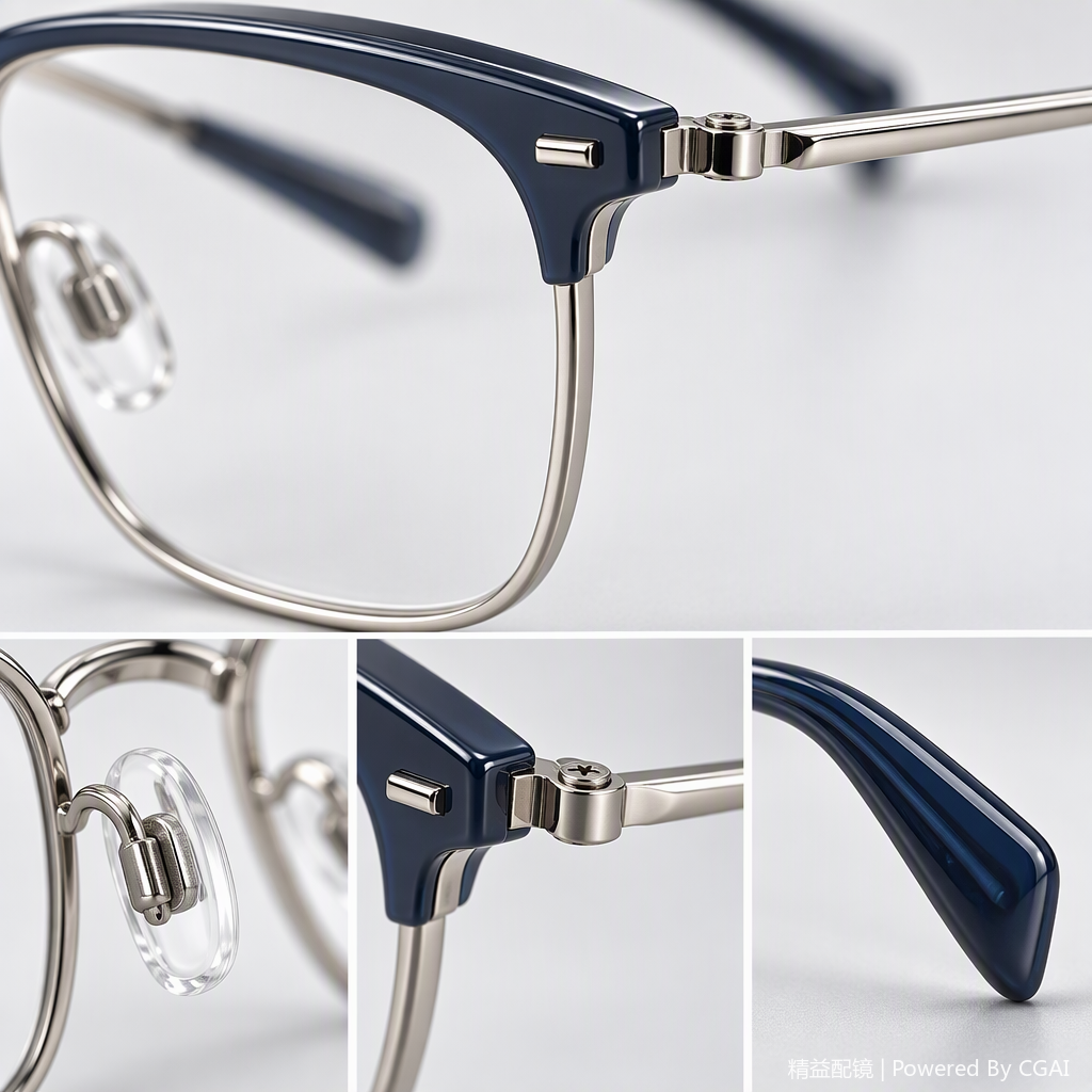 Moda ligereza metal montura gafas unisex hd anti-fatiga confort emparejamiento gafas montura Application Scenario