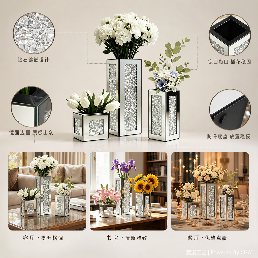 Exquisite craft ornaments, decorative vases, creative gifts, home furnishings, artworks, collectibles for appreciation