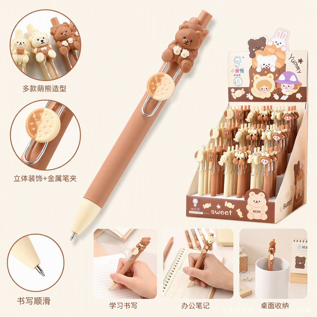 Multi-functional office cultural art, calligraphy and drawing supplies, creative drawing tool set, student professional drawing pen Specification image