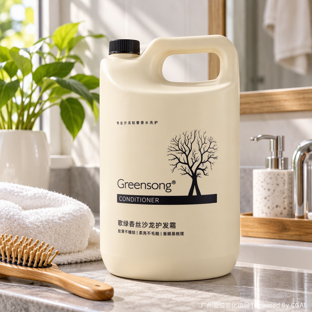 Soft, shiny, and silky hair conditioner  Application Scenario