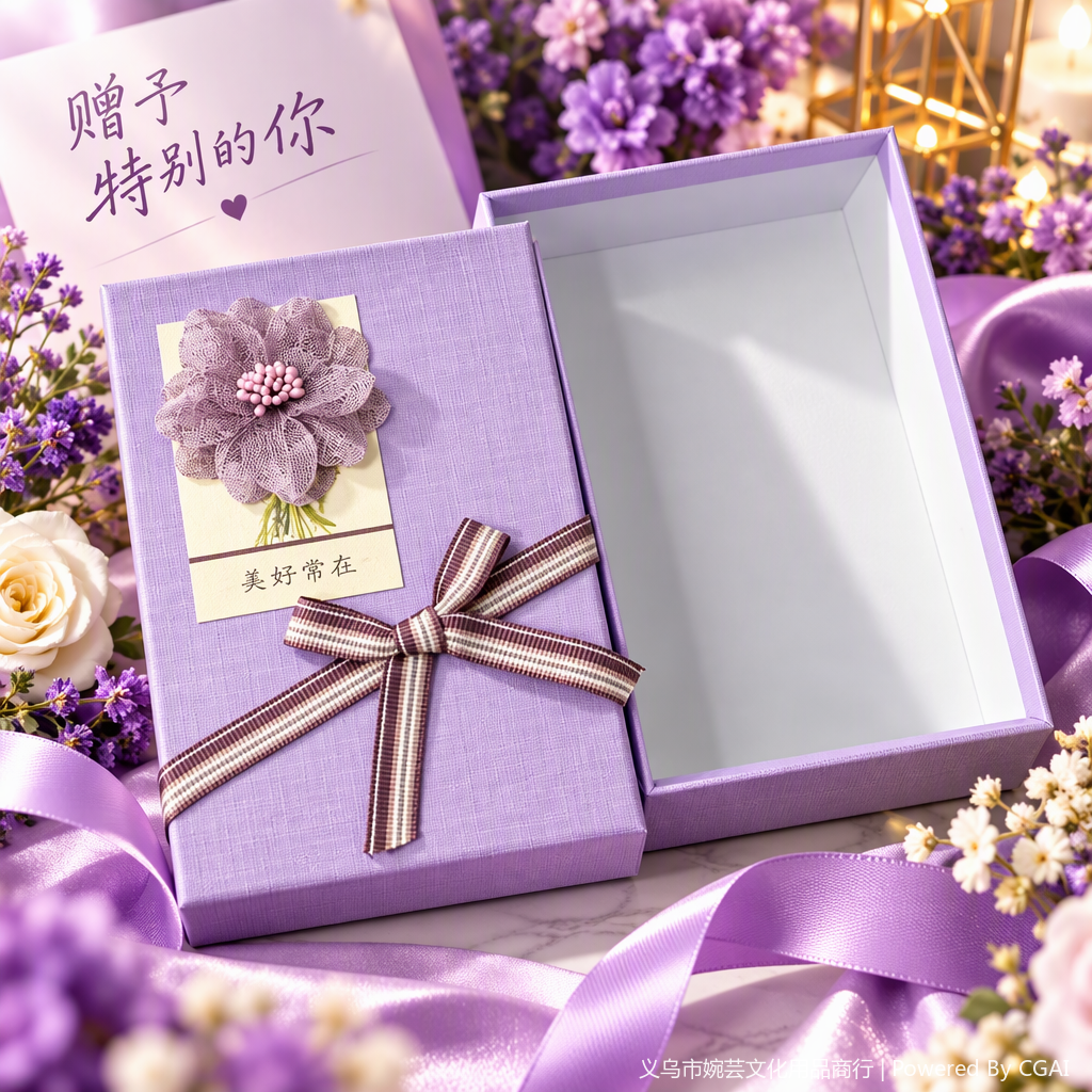 办公文化节日礼盒创意套装多功能节庆用品礼品包装装饰礼盒组合细节图