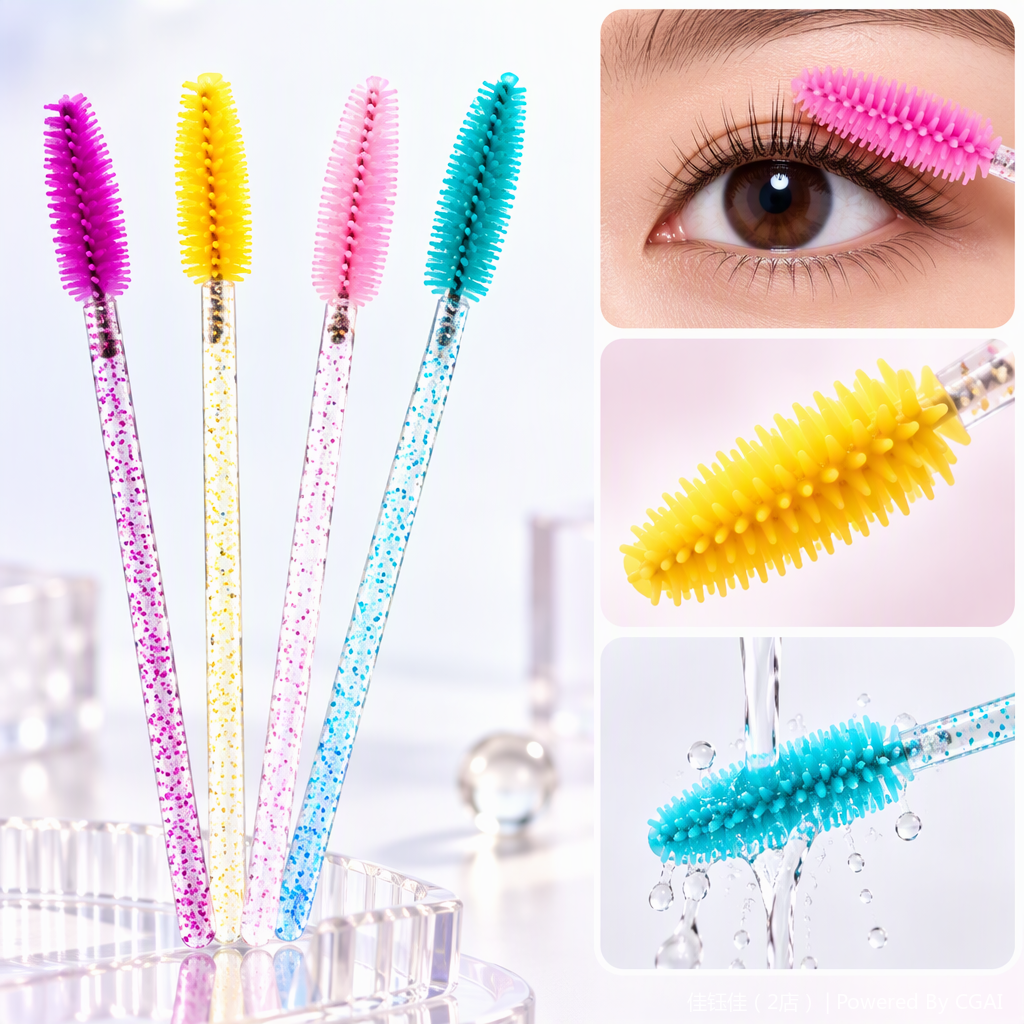 Professional mascara brushes, curling, slender and fine makeup tools, long-lasting and non-fading beauty, skin care and makeup products Professional mascara brushes, curling, slender and fine makeup tools, long-lasting and non-fading beauty, skin care and makeup products