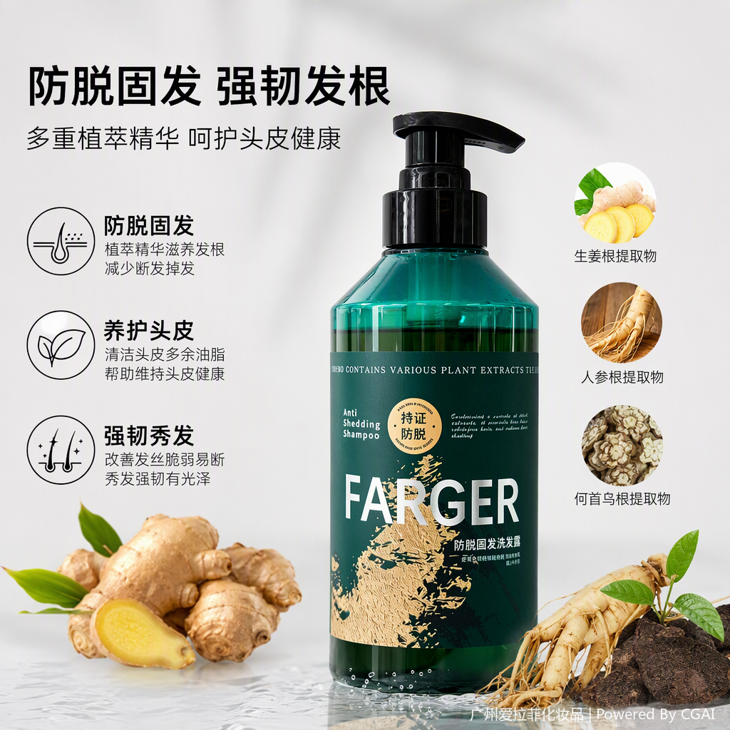 Hair Loss Prevention and Strengthening Shampoo 