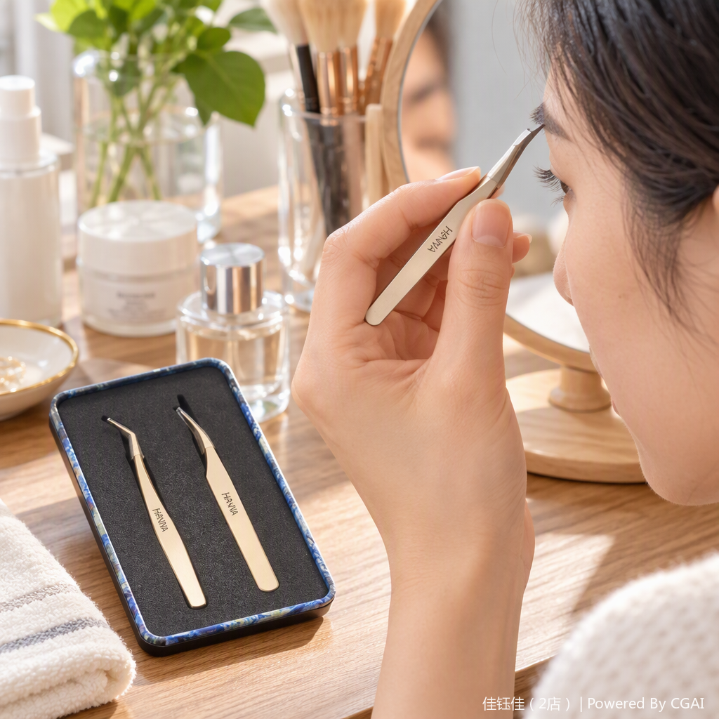 Multi-functional precision tweezers, manual repair clips, meticulous holding tools, metal tweezers set Specification image