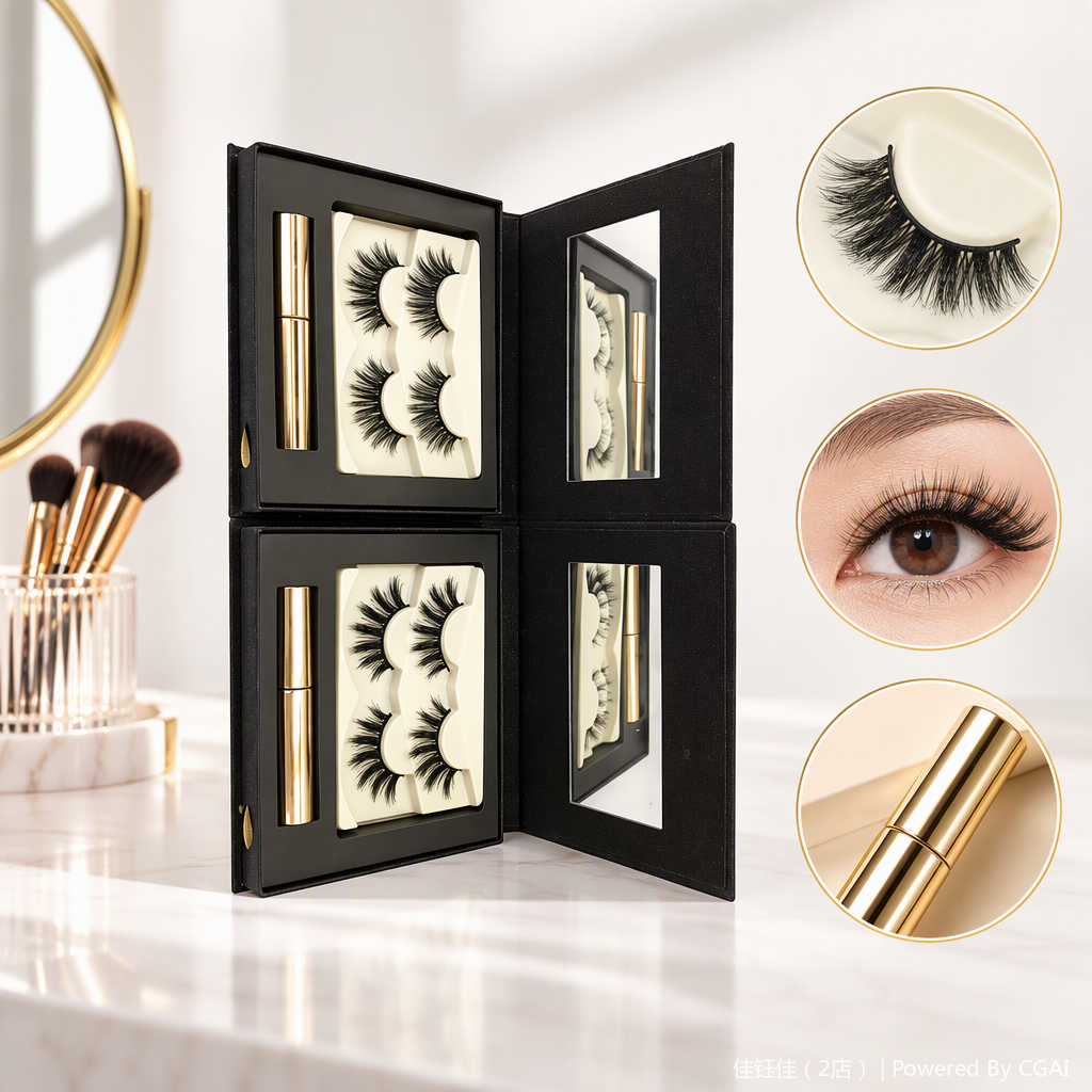 Natural thick false eyelash makeup tool, long-lasting natural makeup look, suitable for multiple styles to choose from Natural thick false eyelash makeup tool, long-lasting natural makeup look, suitable for multiple styles to choose from