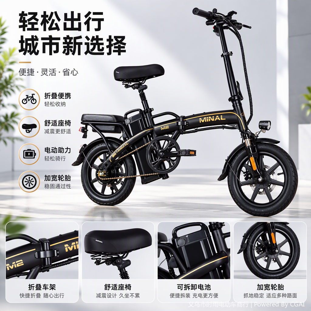 多功能电动自行车配件套装耐用便携适用多车型电动车配件用品