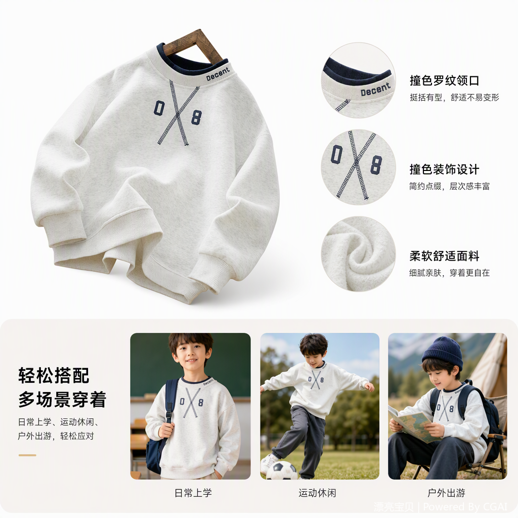Comfortable and casual sportswear hoodie for men and women, loose and versatile for spring and autumn, a trendy style of outdoor running sportswear Comfortable and casual sportswear hoodie for men and women, loose and versatile for spring and autumn, a trendy style of outdoor running sportswear