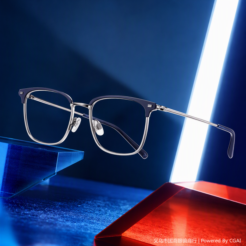 أزياء خفيفة، نظارات معدنية إطارية خفيفة Specification image