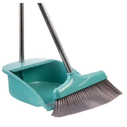 The multi-functional household broom and dustpan set is a durable and practical cleaning tool, an essential item for floor cleaning details Picture