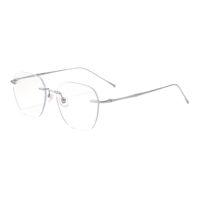 Moda ligera montura gafas unisex hd anti-fatiga montura estilo de tendencia simple versátil montura de gafas details Picture