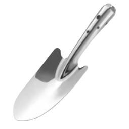 The multi-functional agricultural shovel with a durable handle is an essential tool for soil excavation and digging in horticultural construction details Picture