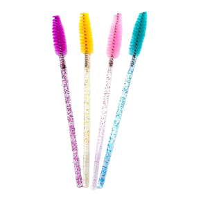 Professional mascara brush, anti-smudge, thick and slender beauty makeup tool, long-lasting setting, natural curling Item Picture