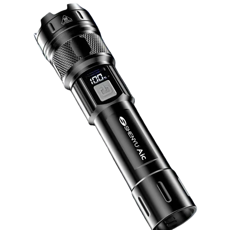 Multi-functional handheld lighting flashlight, portable high-intensity outdoor emergency flashlight, household flashlight lighting tool details Picture