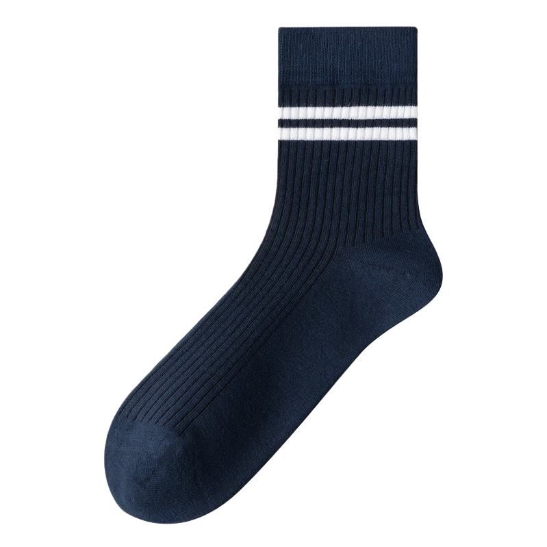 Comfortable sportswear casual cotton socks for both men and women, breathable and sweat-absorbent, versatile and comfortable underwear and socks set Application Scenario