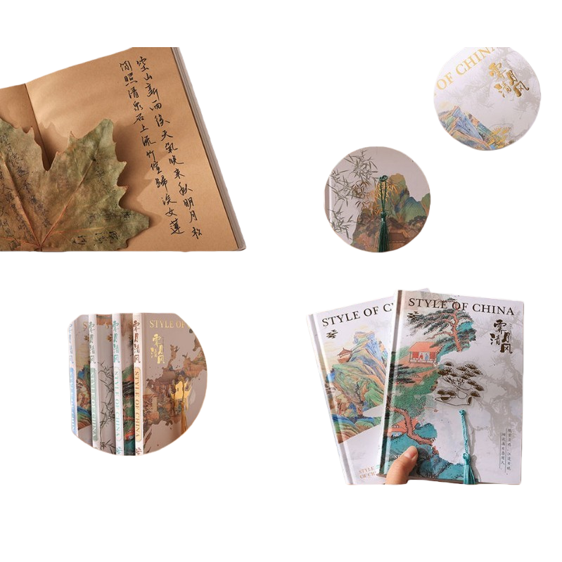 Multi-functional office and study bookmarks, cultural and creative stationery, portable sticky note holders, decorative bookmark clips, office supplies details Picture