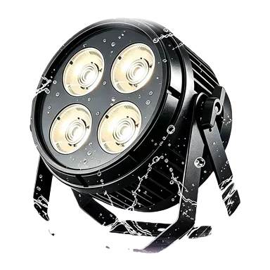 Luces de escenario LED multifuncionales dispositivos de iluminación fuentes de luz independientes luces PAR espectáculos de escenario instalaciones de luz profesional