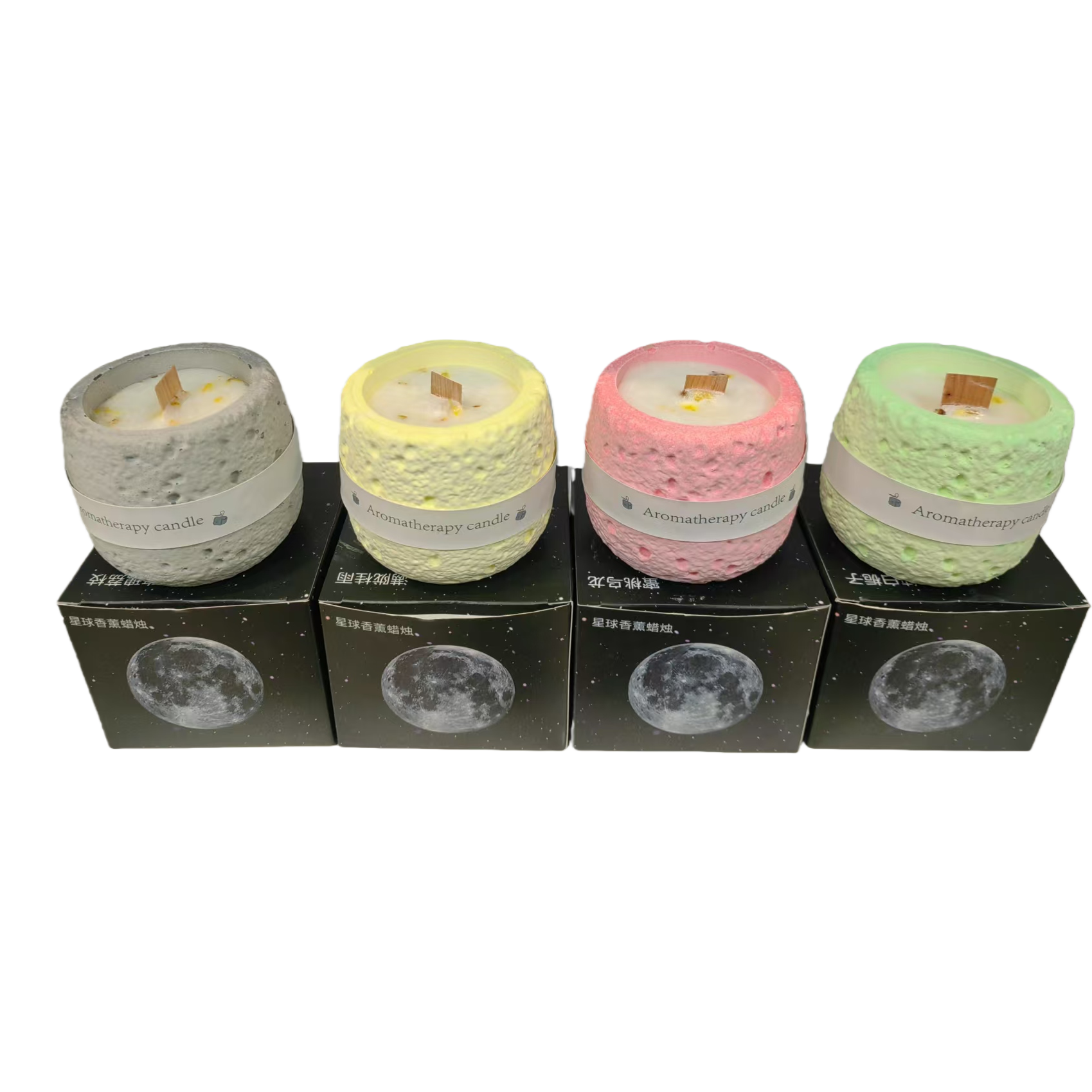 Planet Color Gypsum Cup Scented Candle 260g Creative Scented Candle Souvenir Practical Cultural and Creative Seed Weaving Machine Decorative Scented Gift Box Selected Beautiful and Practical Application Scenario