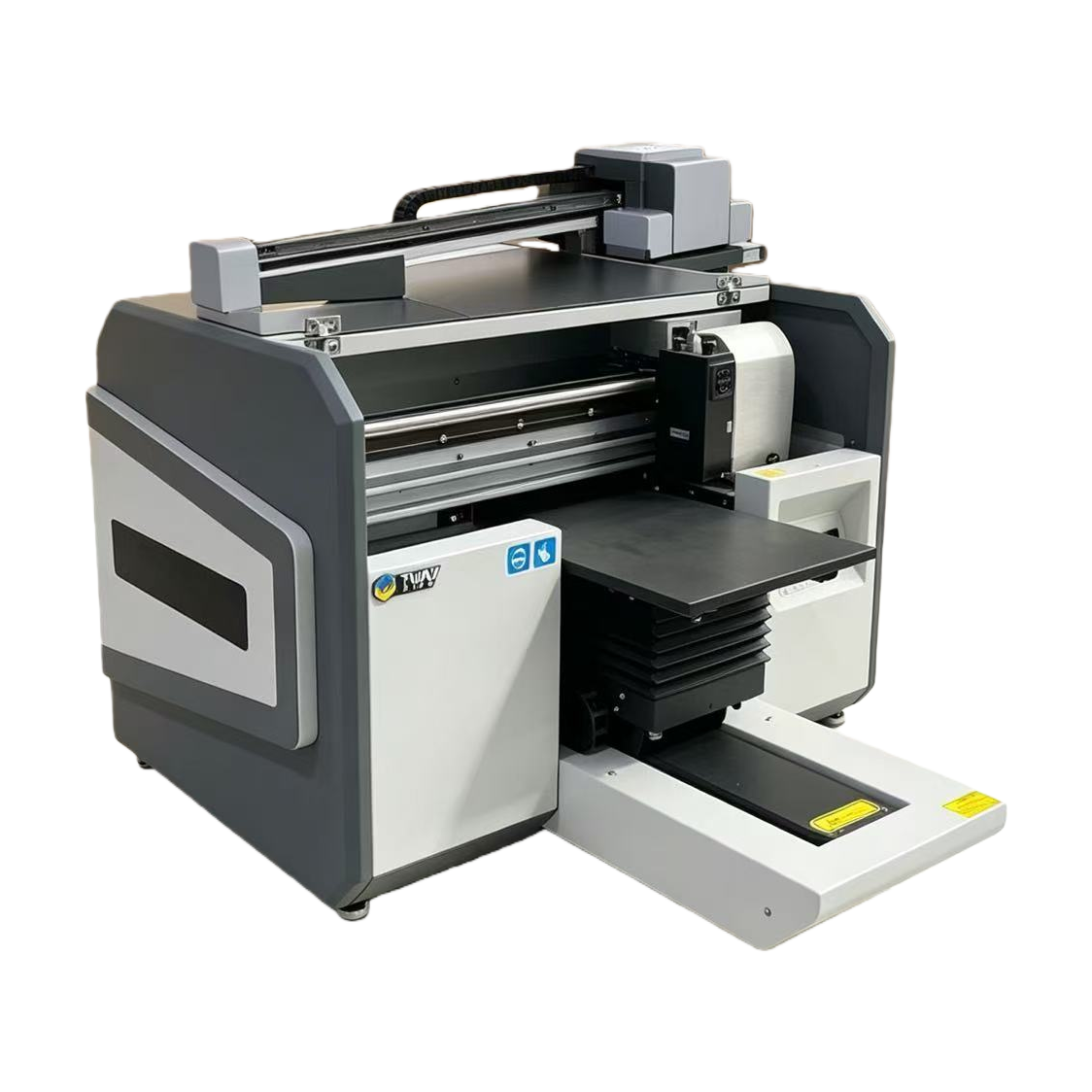 A3 crystal label printer, industrial-grade flatbed inkjet printer, white and color varnish formed in one go
