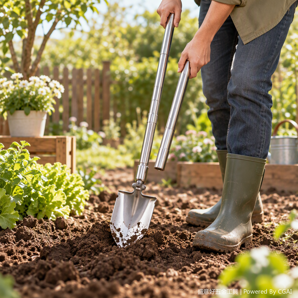 Mango de pala agrícola multifuncional fuerte y duradero construcción de jardín pala herramientas para el hogar tipo portátil Application Scenario