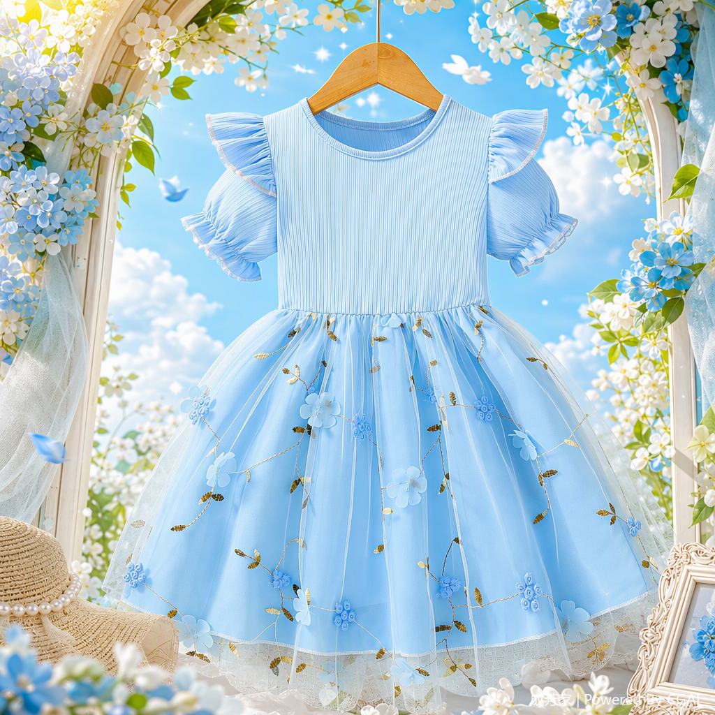 Fashionable and elegant long dress for women, versatile and slimming. New spring and summer dress trend style
