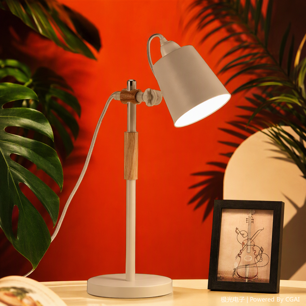 Eye-protecting study desk lamp, night lamp, lighting reading desk lamp, desk lamp, eye-protecting book lamp, student study room lighting fixtures Item Picture