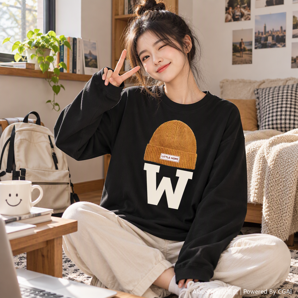 Sportswear and casual sweatshirts for men, women, spring and autumn, loose sportswear jackets, sportswear, trendy and versatile, comfortable for outdoor sports Item Picture