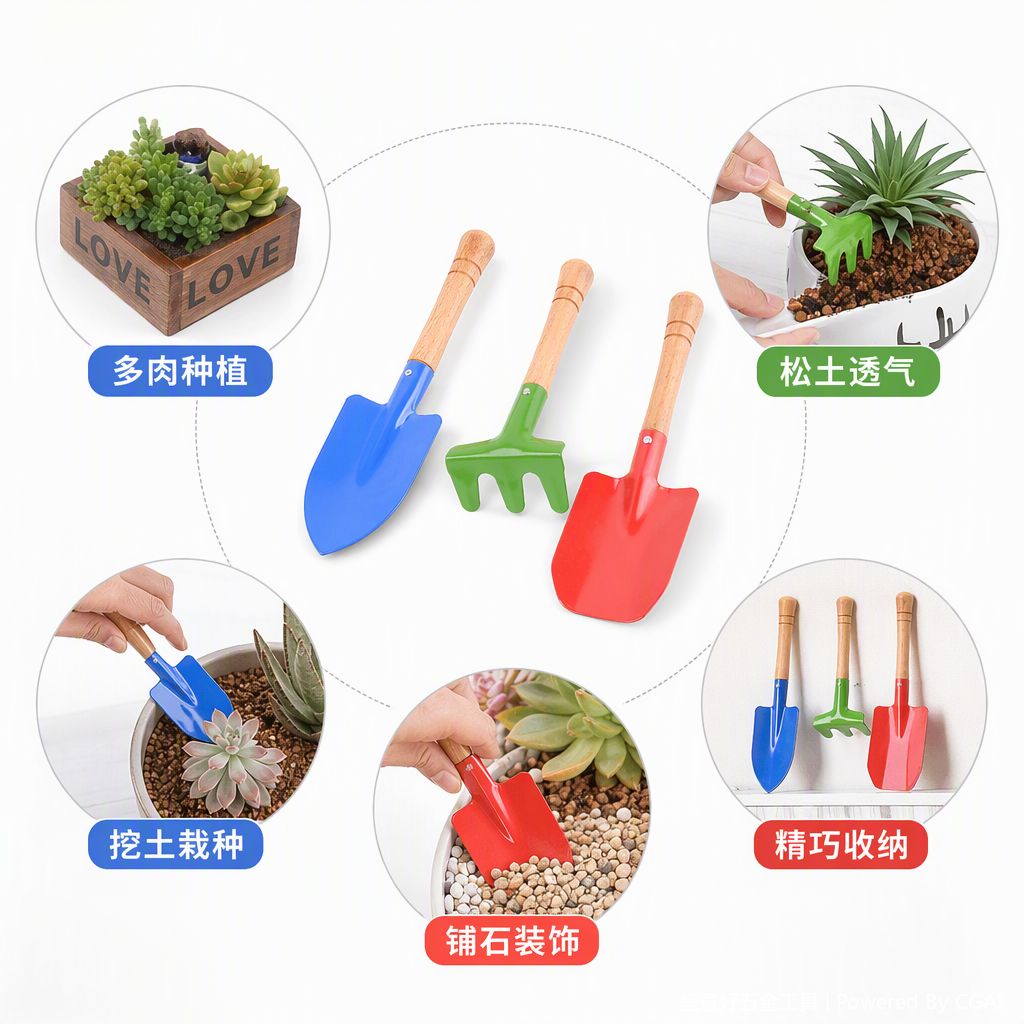 Mango de pala agrícola multifuncional fuerte y duradero herramienta de construcción agrícola de jardín aplicable Application Scenario
